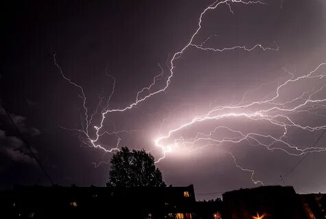 Storm began
