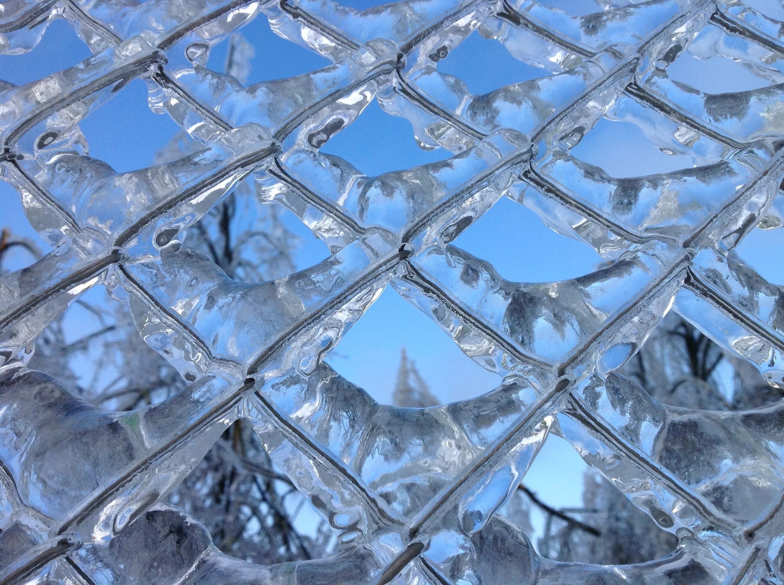 Текстура льда. Замороженное стекло. Лед. Ледяные Кристаллы.