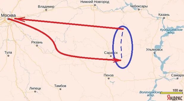 Расписание поезда сура из пензы