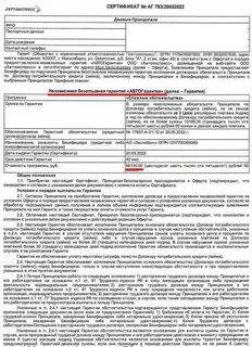 Срок независимой гарантии на участие