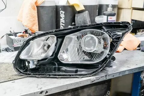 Установка светодиодных модулей в фары