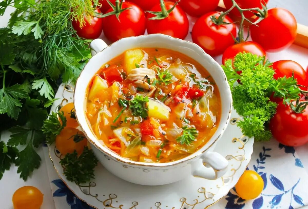 Рецепт летних супов вкусных