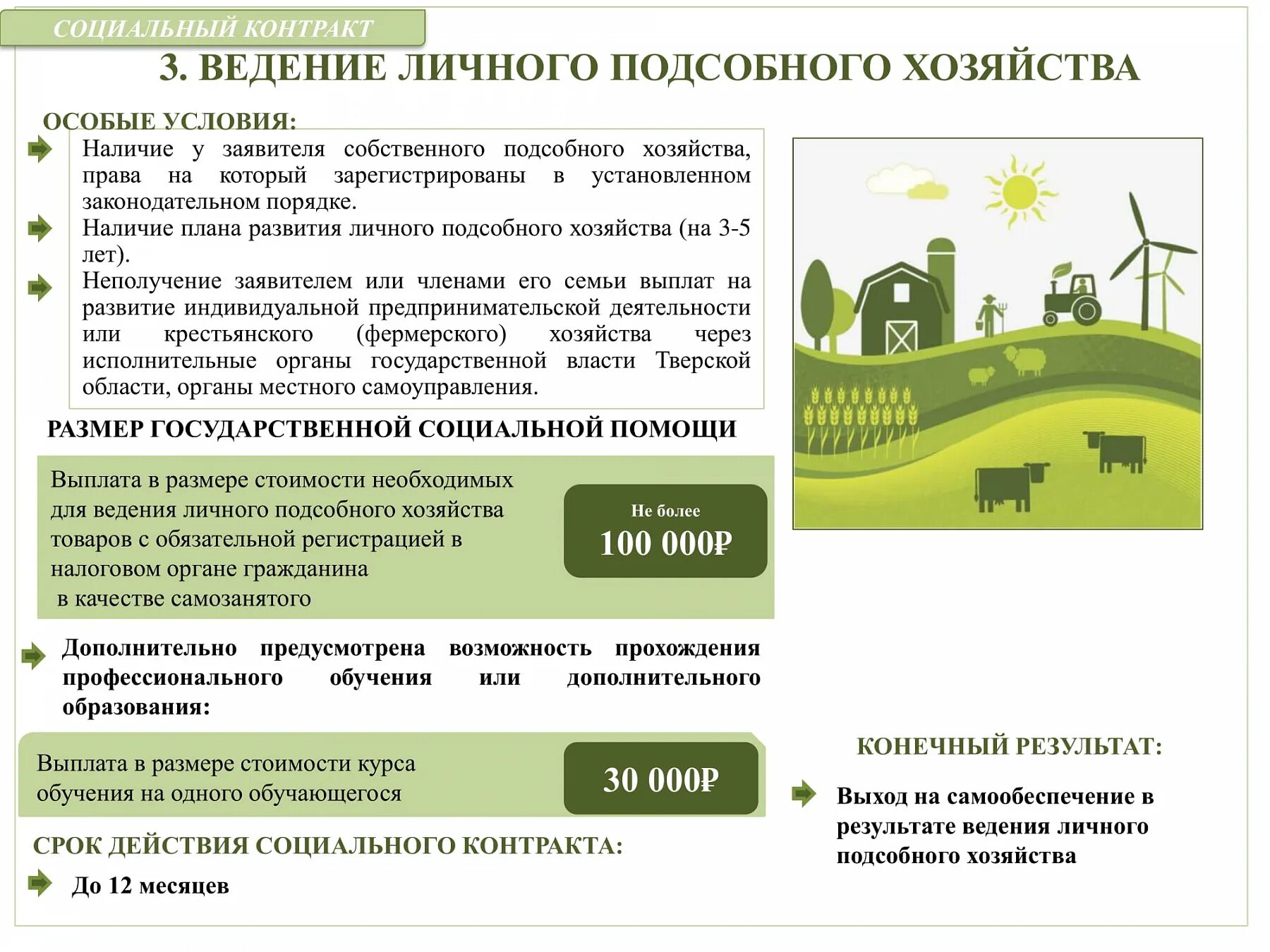 Государственный контракт малоимущим семьям. Социальный контракт личное подсобное хозяйство. социальный контракт в тверской области. условия социального контракта. социальный контракт на развитие личного подсобного хозяйства.