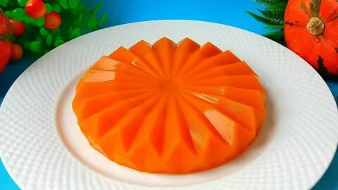 Желе из тыквы с агар агаром
