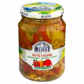 Маринованные перцы с зеленью