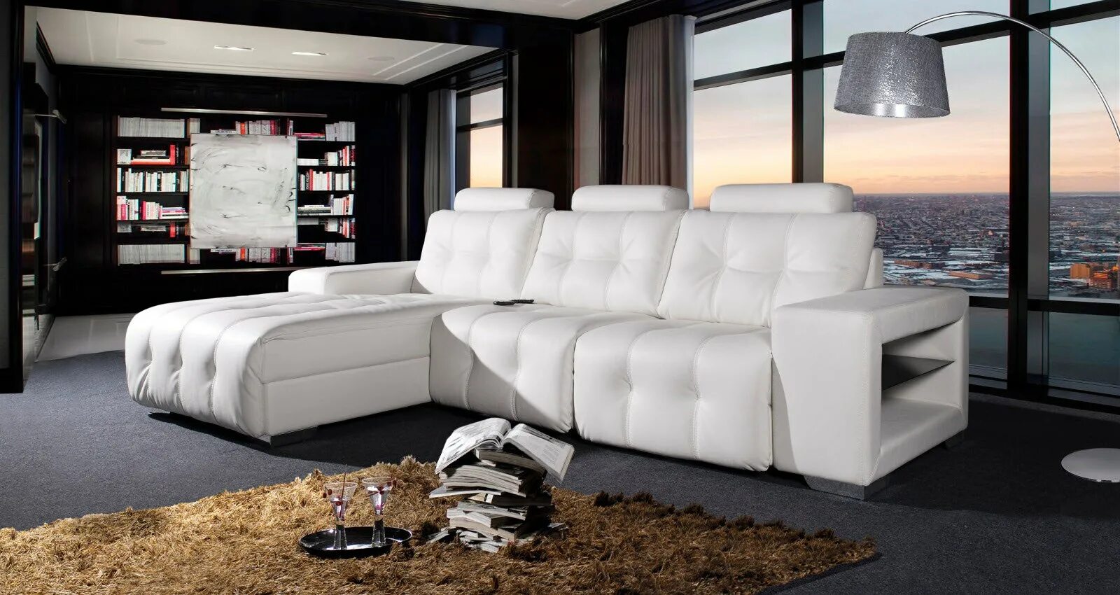 Диван Mobel and Zeit оттоманка. Красивые диваны. Шикарный диван. Большие диваны для гостиной.