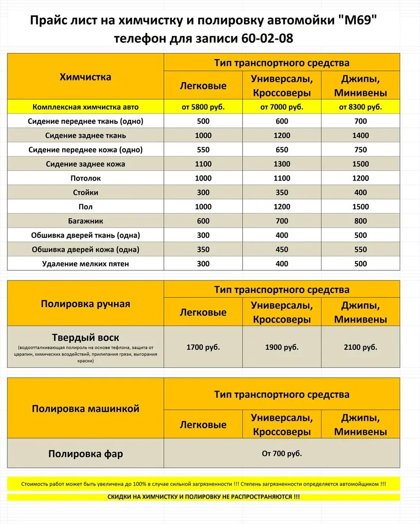 Прайс лист химчистка. Химчистка прайс. Прайс лист химчистка авто. Прайс на автомойку. Химчистка прейскурант цен