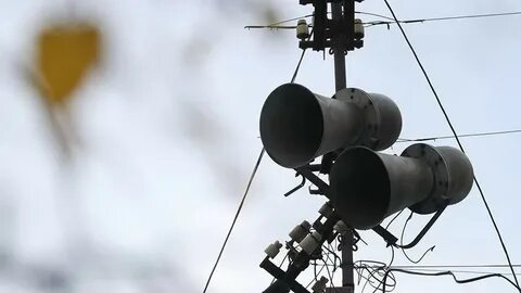 В орле объявлена воздушная тревога