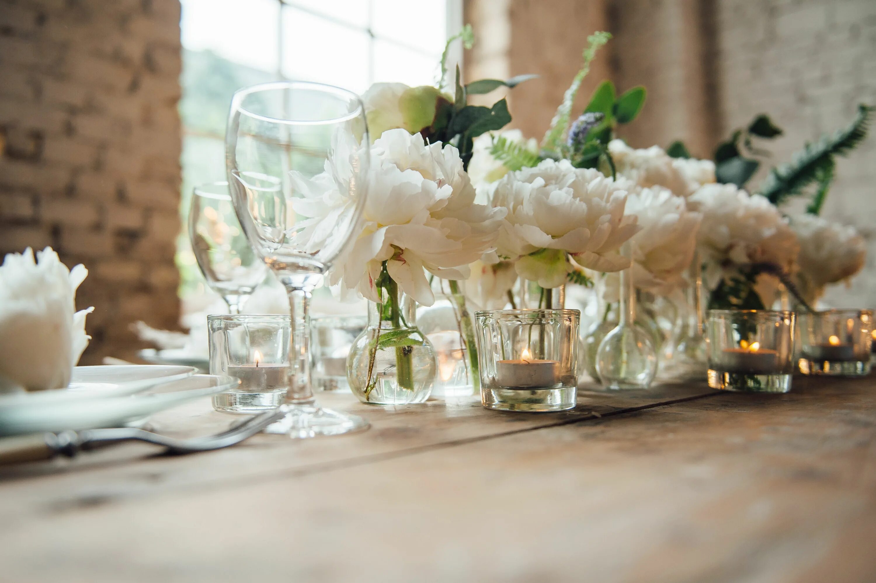 Arranging the table