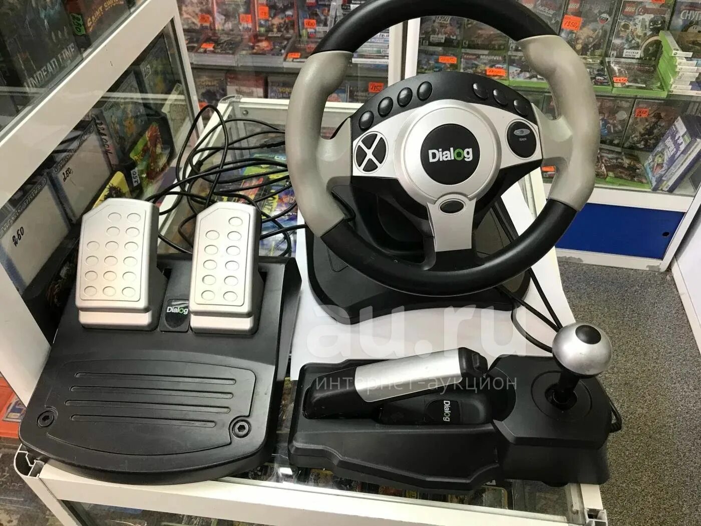 Купить игровой руль с педалями и коробкой. Руль DEXP Wheelman 2. ДС М 500 игровой руль. Игровой руль ДНС. Дефендер руль с педалями и рычагом.