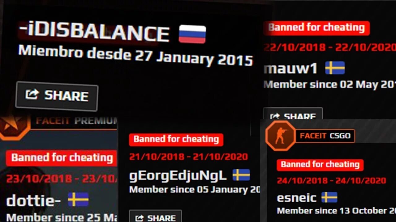 Faceit bans. FACEIT ban. Баны на FACEIT. Баннер для FACEIT. FACEIT Cheat.