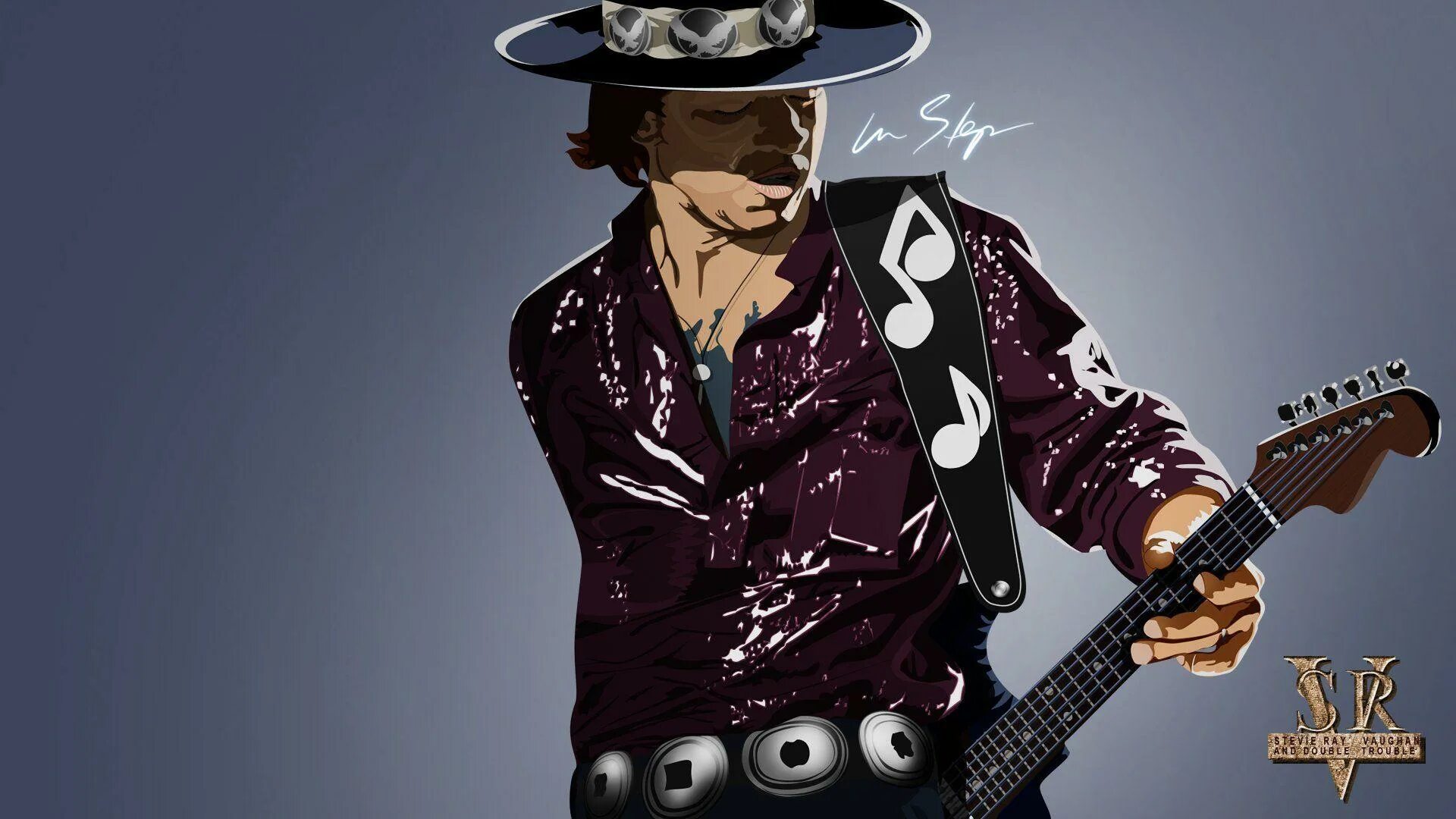 Stevie ray Vaughan. Stevie ray Vaughan с гитарой.