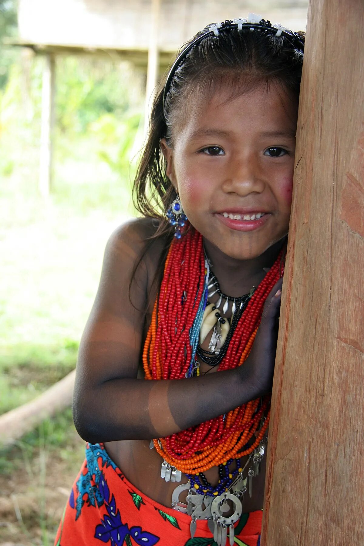 Tribe girl. Племя Embera. Embera-Wounaan. Индейцы панамы. Племя Embera дети.