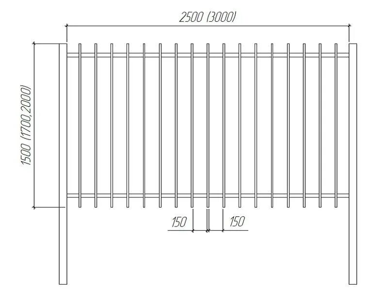 Размер профильной трубы для забора. Ограждение ОГ-1 чертеж. Секция ограждения (размер 3,2мх2,0м). Секция ограждения ов-Ри-006. Ограждение чертеж 2000х1500.