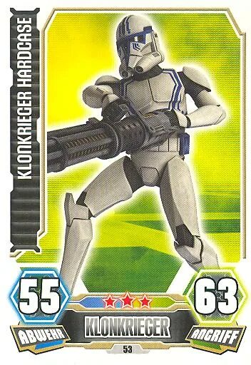 Клон 38. Карточки Force Attax. Клон хардкейс. Clone Trooper Hardcase. Карточки Звёздные войны.