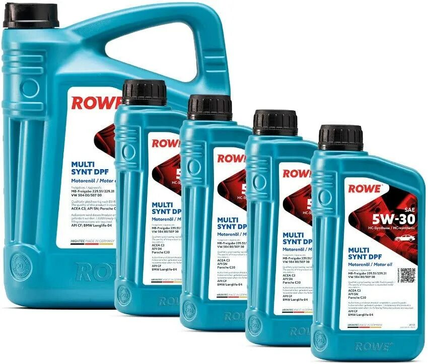 Hightec multi synt dpf 5w30. Rowe hightec multi synt dpf sae 5w-30. hightec multi synt dpf sae 5w-30 (20125). rowe 5w30 dpf. rowe multi synt dpf 5w-30.