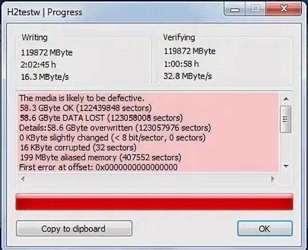 H2testw как пользоваться. H2testw как пользоваться