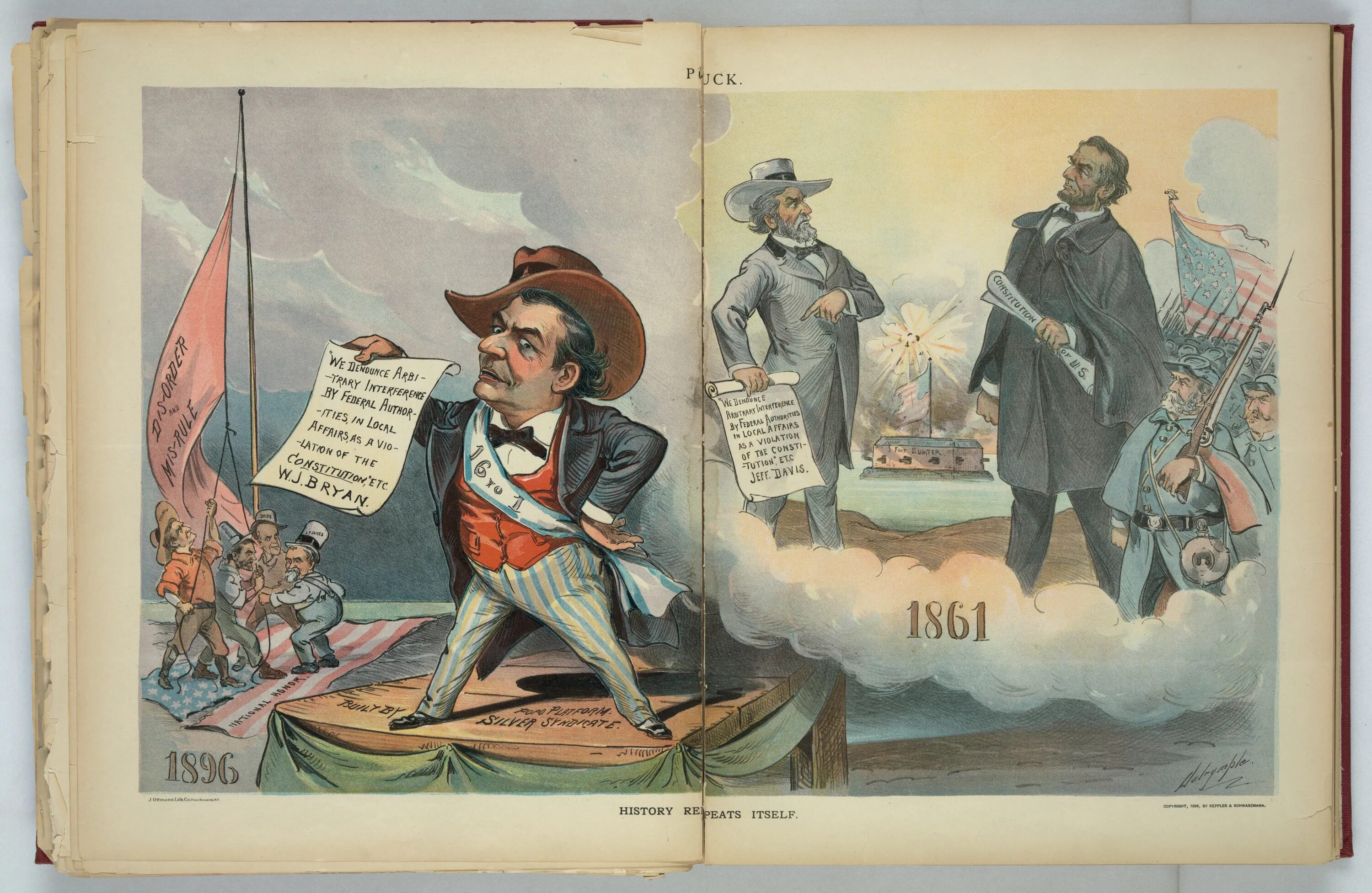History repeats itself. Иллюстрации Хейзела Линкольна. Луи Далримпл опасная петарда карикатура.