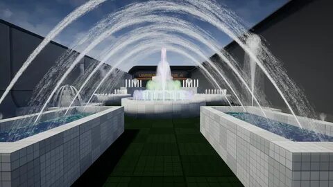 Water Fountain " SCRYDY.RU - всё для Unreal Engine