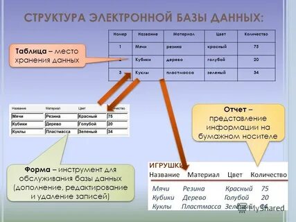 Работа с электронными базами данных