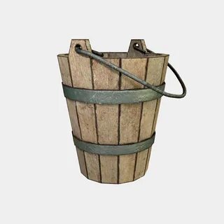 Wooden bucket