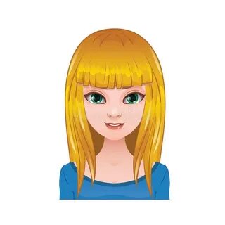 Fair hair blue eyes