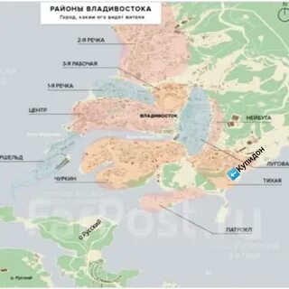 Гостиницы владивостока на карте
