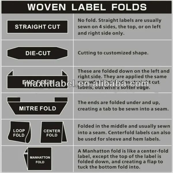 Label for. Folded label. custom label sp. label loop. woven jaquard quality main label.