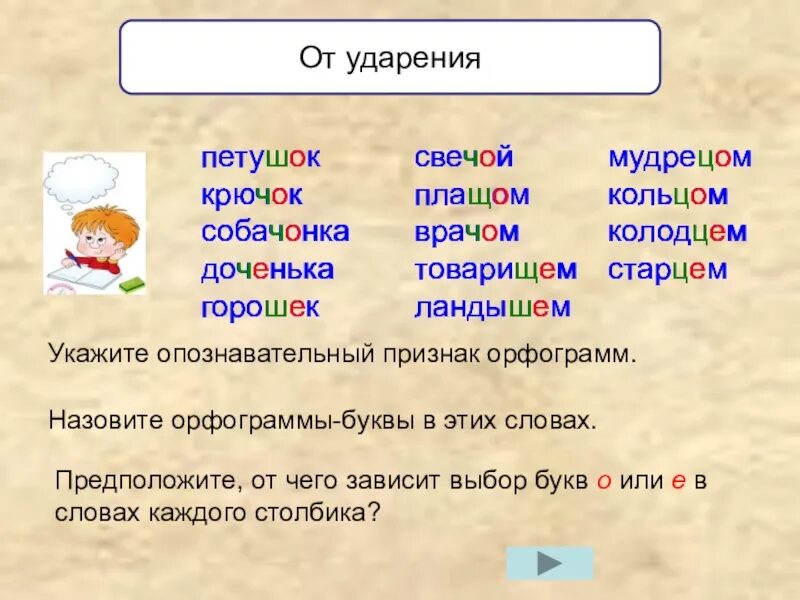 Собачонка суффикс
