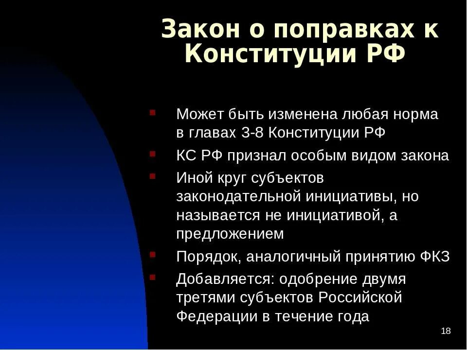 Фз о принятии поправок. Закон о поправках в Конституцию. ФЗ О поправках в Конституцию. Законы о поправках к Конституции РФ. Поправки в закон.