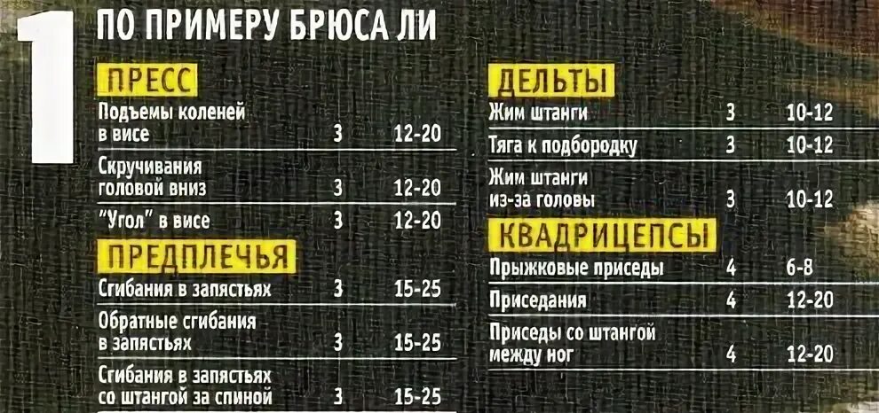 Программа тренировок брюса ли. Тренировка брюса ли график тренировок. план тренировок брюса ли. схема тренировок брюса ли. тренировки брюса ли расписание.