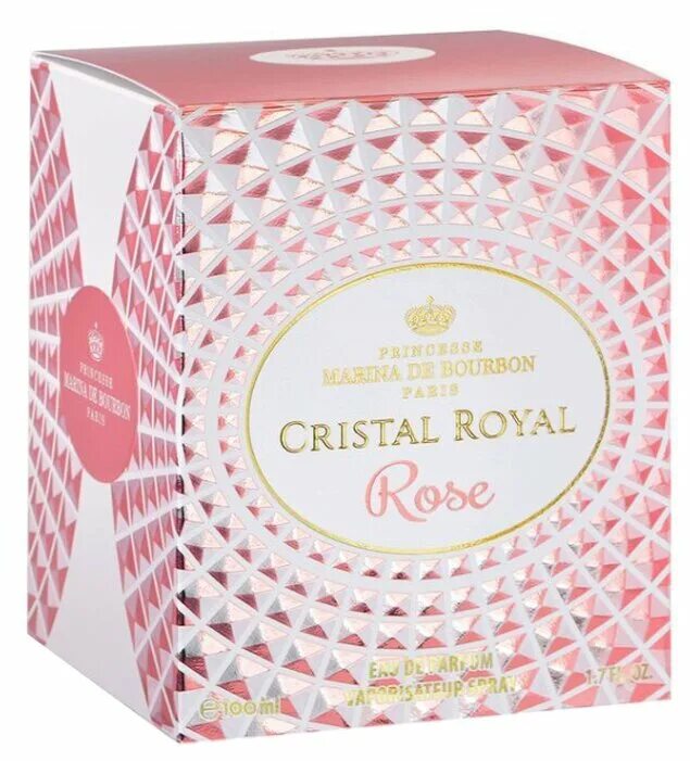 Marina de bourbon rose bourbon. Marina de Bourbon Crystal Royal Rose парфюмерная вода 30 мл. M. de Bourbon Cristal Royal w EDP 30 ml [m].