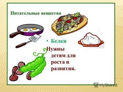 Питательные вещества 3 класс окружающий мир