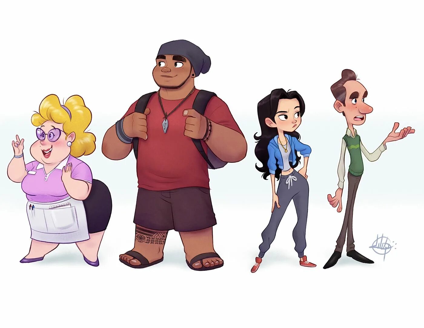 Main characters one