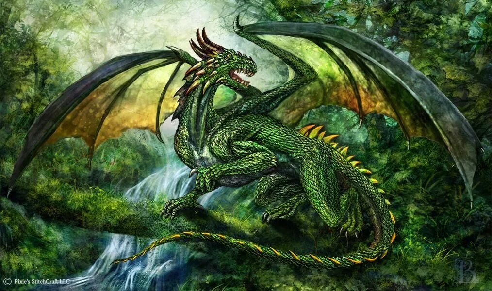 Земляной книги драконы. Дракон. Земной дракон. Сказочный дракон. Зелёный дракон.