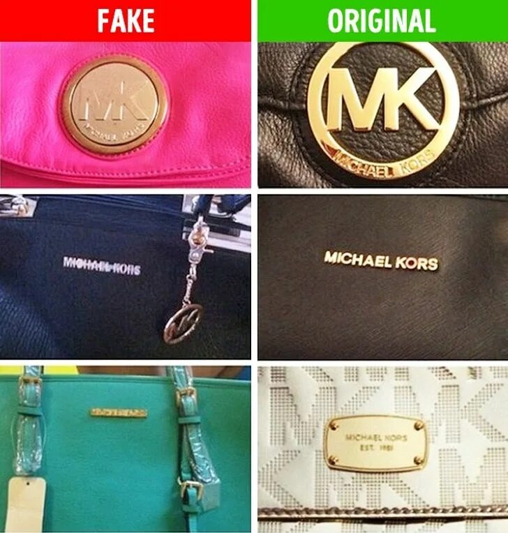 Подлинность michael kors