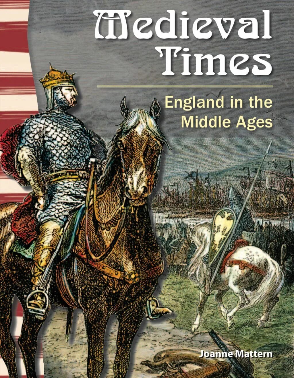 English story book. Middle ages in England time. English story books. Medieval times. History of England book.