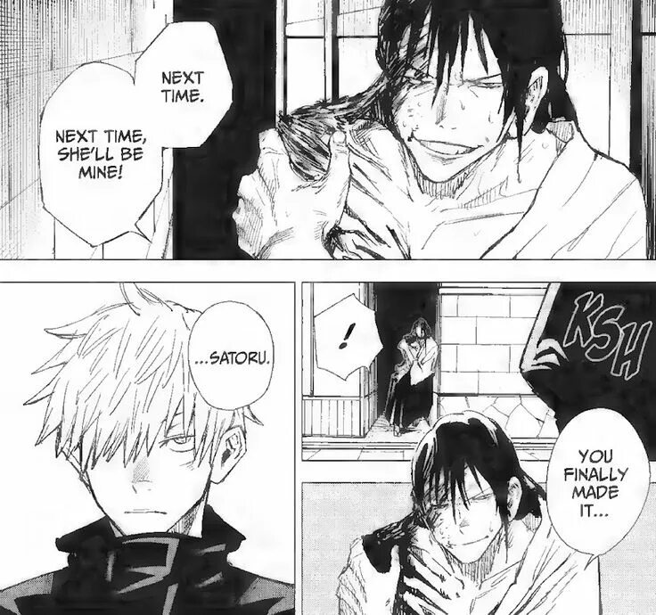 Jujutsu kaisen годжо сатору. Годжо сатору против фушигуро. Гетто сугуру манга. Тодзи фушигуро. Тоджи jujutsu.