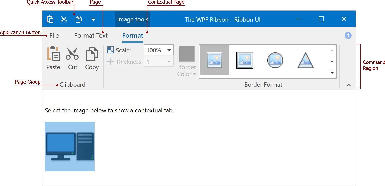 Wpf controls. Toolbar WPF. Ribbon menu WPF. WPF toolbar Style. Access ribbon в меню разделители.