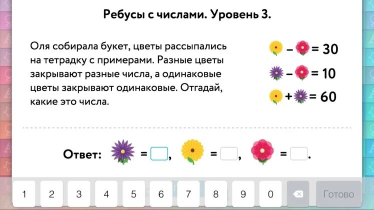 Объясни почему наташа поступила плохо. Оля собирала букет цветы рассыпались. Ребусы с числами. Ребусы с числами уровень 3. Оля собирала букет цветы рассыпались на тетрадку с примерами.