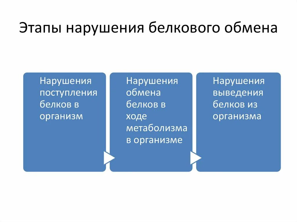 Три этапа обмена. Основные этапы белкового обмена. Нарушение белкового обмена. Этапы нарушения обмена белков. Нарушение конечных этапов белкового обмена патофизиология.