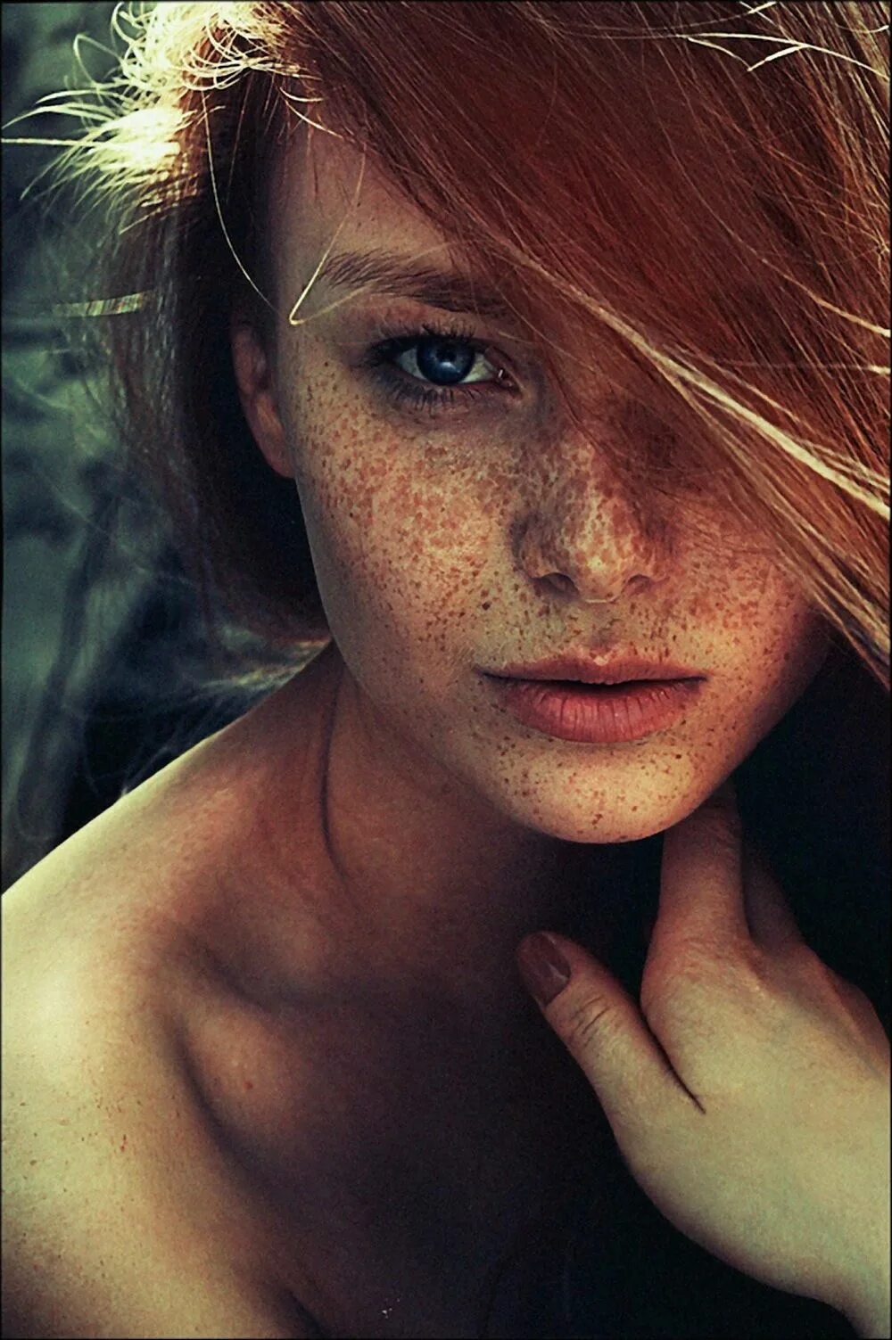 Freckles girl