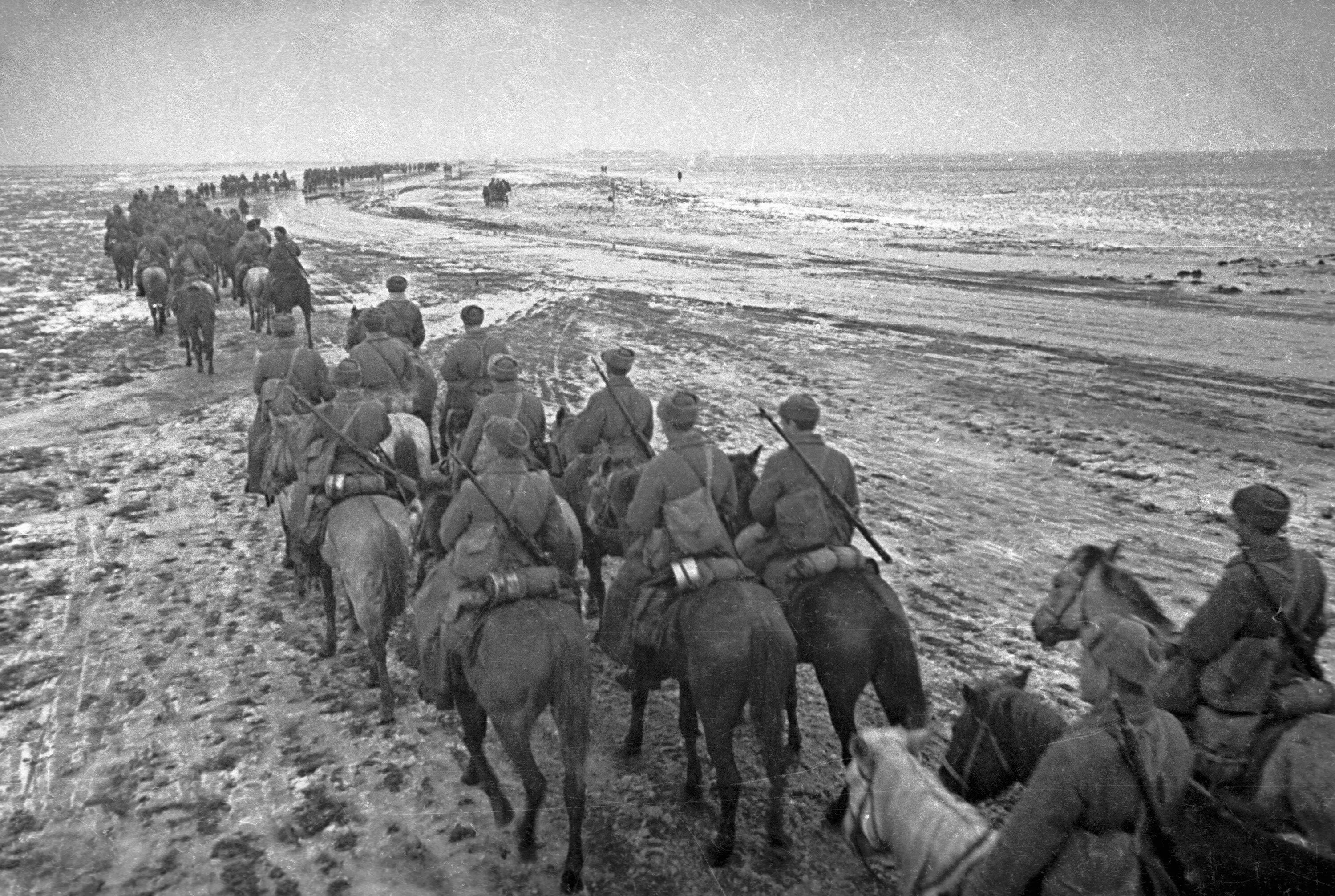 2 апреля 1944 года. 4-Й Гвардейский кавалерийский корпус. 4-Й Гвардейский Кубанский казачий кавалерийский корпус. Четвертый Гвардейский Кубанский кавалерийский корпус 1941-1945.