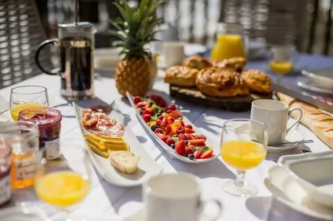 Breakfast table