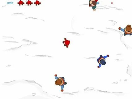 Игра у меня есть снежок