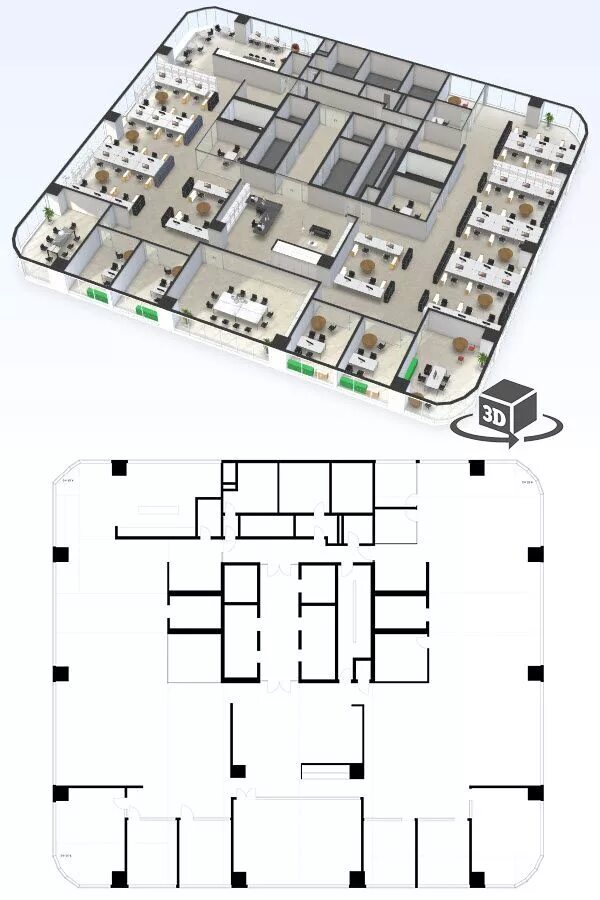 Building layout. Building layout