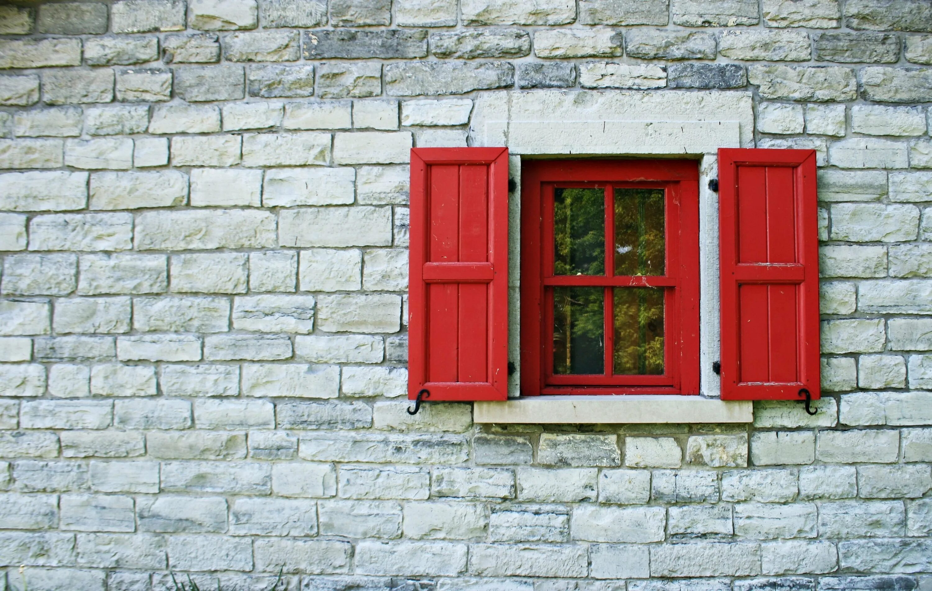 Red window