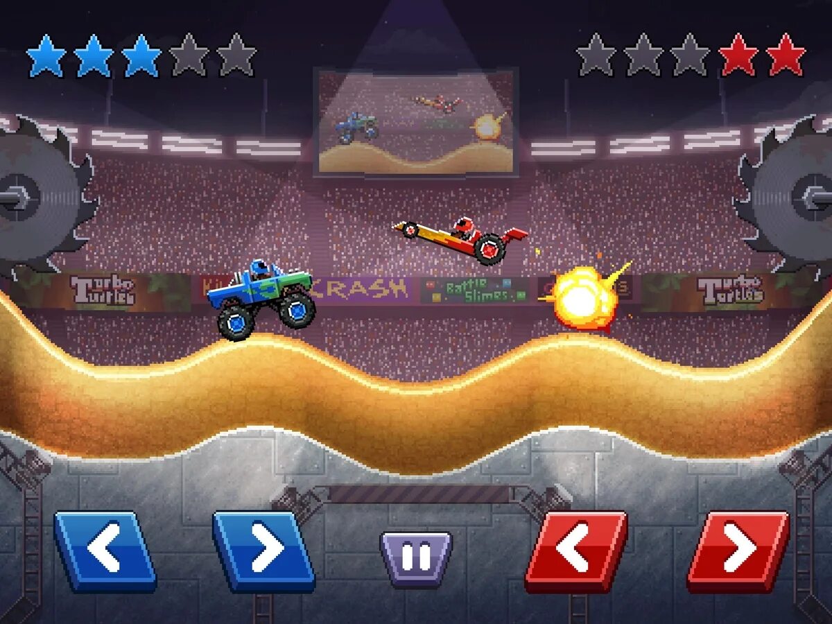 Игра один на android. Игра Drive ahead. Игры на 2 машинки. Современные игры на двоих. Драйв Ахед игрушки.