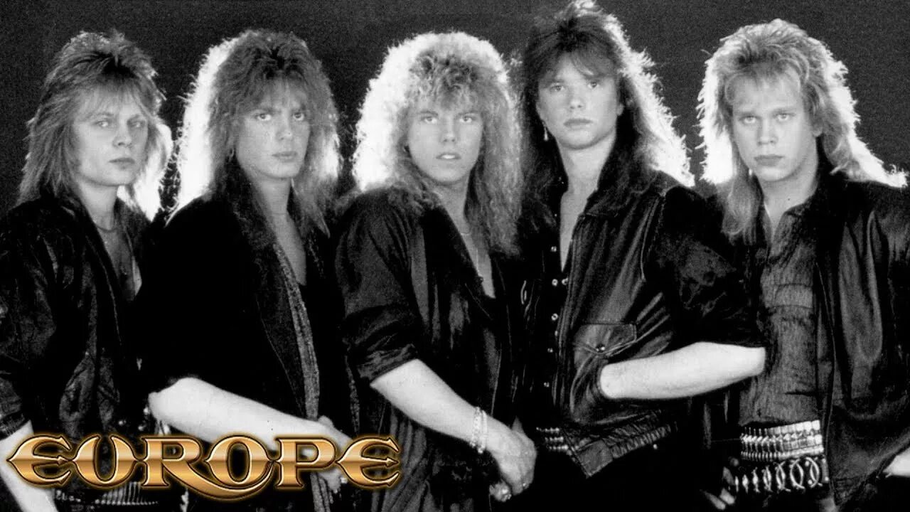 Группа Europe. Группа Европа the Final Countdown. Europe Band 1986. Джоуи Темпест 1986. Как называется зарубежная песня