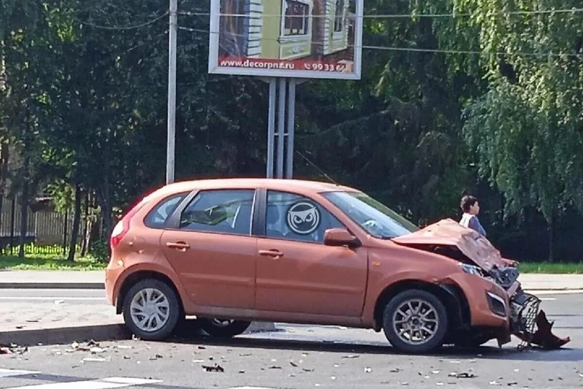 Дтп куйбышева. Авария на Пензенском перекрестке.